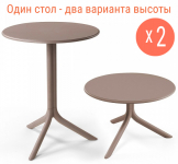 Комплект пластиковых столов Spritz + Spritz Mini Set 2