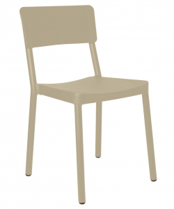 Стул пластиковый Resol Lisboa chair стеклопластик песочный Фото 1