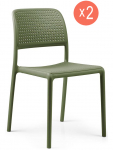 Комплект пластиковых стульев Bora Bistrot Set 2
