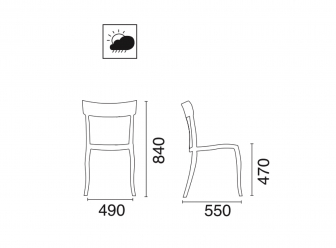Стул пластиковый-thumbs-Фото3