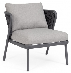 Лаунж-стул плетеный с подушками-thumbs-Фото1