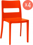 Комплект пластиковых стульев Sai Set 4