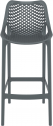 Стул пластиковый барный Siesta Contract Air Bar 75 стеклопластик темно-серый Фото 17