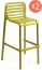 Комплект пластиковых барных стульев Nardi Doga Stool Set 2 стеклопластик грушевый Фото 4
