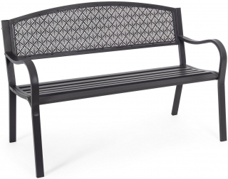 Скамейка металлическая двухместная-thumbs-Фото1