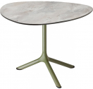 Столик ламинированный кофейный Scab Design Tripe сталь, компакт-ламинат HPL оливковый, каменный Фото 1