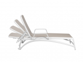 Комплект подлокотников для шезлонга-лежака Nardi Bracciolo Atlantico стеклопластик белый Фото 14