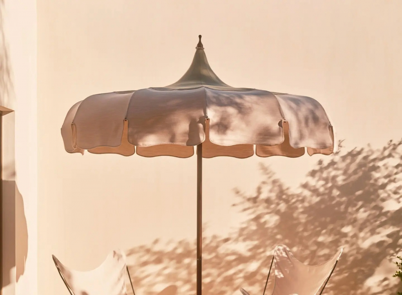 Зонт пляжный профессиональный Ø2.2 м Lotus Pagoda