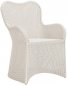 Кресло плетеное JANUS et Cie Butterfly II алюминий, искусственный ротанг пергаментный Фото 1