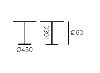 Подстолье металлическое барное-thumbs-Фото3