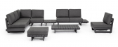 Комплект лаунж мебели Garden Relax Infinity алюминий, олефин антрацит Фото 13