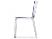 Стул прозрачный PEDRALI Blitz поликарбонат прозрачный Фото 4