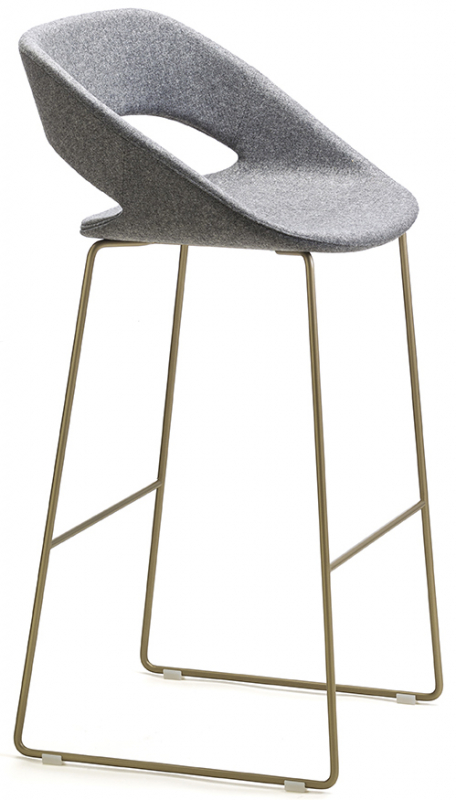 Кресло барное с обивкой Kabira Fabric ST