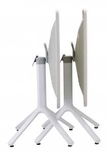 Стол пластиковый складной Scab Design Eco Folding алюминий, технополимер лен Фото 5