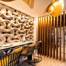 Кресло барное с подушками Yucca