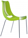 Стул пластиковый Casprini Chiacchiera сталь, полипропилен Фото 1