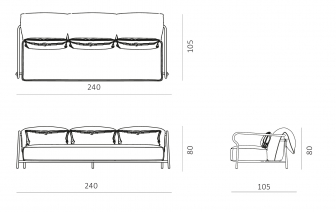 Диван трехместный с подушками-thumbs-Фото3