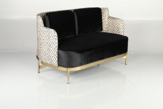 Диван двухместный с подушками Minotti