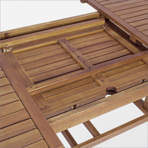 Стол деревянный обеденный Garden Relax Noemi акация Фото 6