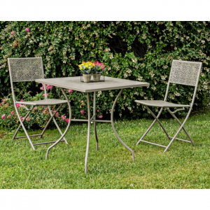 Стул металлический складной Garden Relax Wendy алюминий серый Фото 7