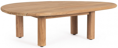 Столик деревянный кофейный Garden Relax Titus тик натуральный Фото 1