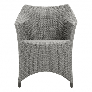 Кресло плетеное JANUS et Cie Amari алюминий, искусственный ротанг дымчатый Фото 6