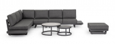 Комплект лаунж мебели Garden Relax Infinity алюминий, олефин антрацит Фото 24