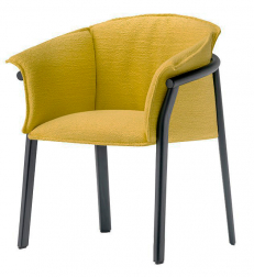 Кресло деревянное с подушкой-thumbs-Фото1