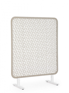 Ширма декоративная Garden Relax Babilo алюминий, роуп белый, серый Фото 1