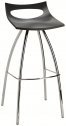 Стул барный пластиковый Scab Design Diablito сталь, технополимер хром, антрацит Фото 1