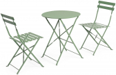 Комплект обеденной складной мебели Garden Relax Austin сталь шалфей Фото 1