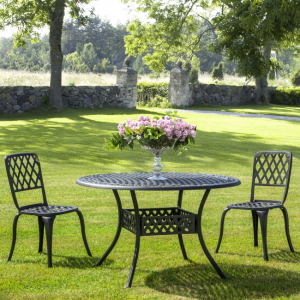 Стул металлический Garden Relax Faenza алюминий антрацит Фото 5