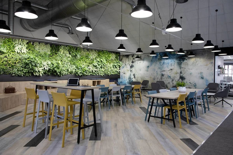 Стул пластиковый Trill Bistrot, горчичный