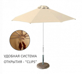Зонт пляжный профессиональный Ø2.25 м-thumbs-Фото1