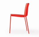 Стул пластиковый Gaber Fuller металл, технополимер красный Фото 5