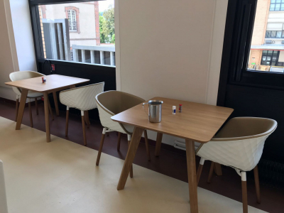 Кресло с обивкой Et al. (Metalmobil) Uni-ka дерево, полипропилен, ткань Фото 8