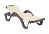 Шезлонг-лежак пластиковый Balliu Carmen Prestige полипропилен, текстилен Фото 11
