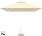 Зонт пляжный профессиональный 2.5х2.5 м Crema Eos алюминий, акрил Фото 1