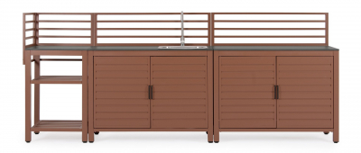 Станция для официанта Garden Relax Aria алюминий, искусственный камень терракотовый Фото 10