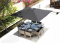 Зонт профессиональный Skyline Design Antigua алюминий/sunbrella черный Фото 2