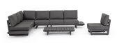 Комплект лаунж мебели Garden Relax Infinity алюминий, олефин антрацит Фото 19