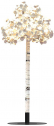 Светильник дизайнерский напольный Green Furniture Leaf Lamp Tree M шведская береза, металл, шерстяной войлок Фото 1