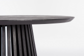 Стол обеденный деревянный Garden Relax Odion дерево манго черный Фото 3