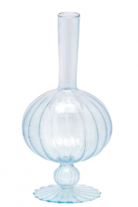 Ваза для одного цветка Яйцо EDG Vase стекло светло-голубой Фото 1