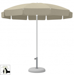 Зонт пляжный профессиональный Ø1.8 м-thumbs-Фото1