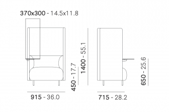 Кресло мягкое с перегородкой-thumbs-Фото3