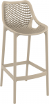Стул пластиковый барный Air Bar 75