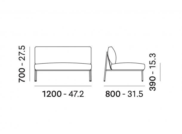 Диван угловой с подушками Nolita Sofa