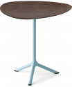 Стол ламинированный обеденный Scab Design Tripe сталь, компакт-ламинат HPL голубой, кортен Фото 1