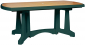 Стол пластиковый обеденный Siesta Garden Tables D пластик зеленый Фото 1